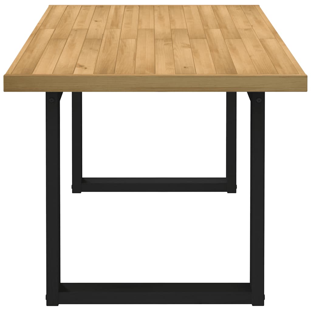 Spisebord Noain A-Formede Ben 160X90X75 Cm Massivt Træ Fyrretræ