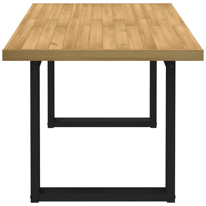 Spisebord Noain A-Formede Ben 160X90X75 Cm Massivt Træ Fyrretræ