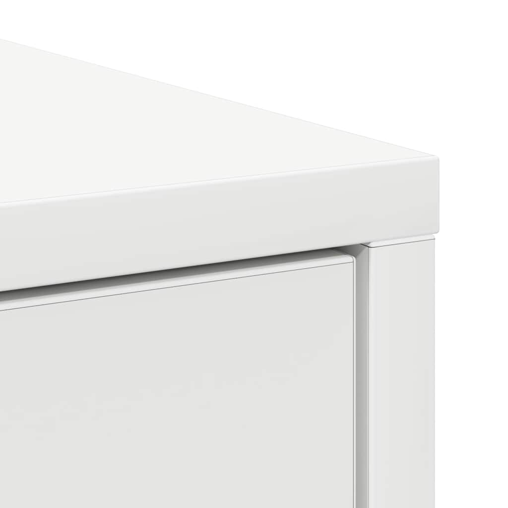 Kommode Med Skuffe 80X34X76 Cm Konstrueret Træ