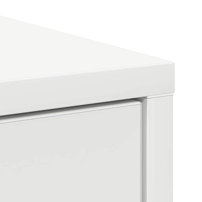 Kommode Med Skuffe 80X34X76 Cm Konstrueret Træ