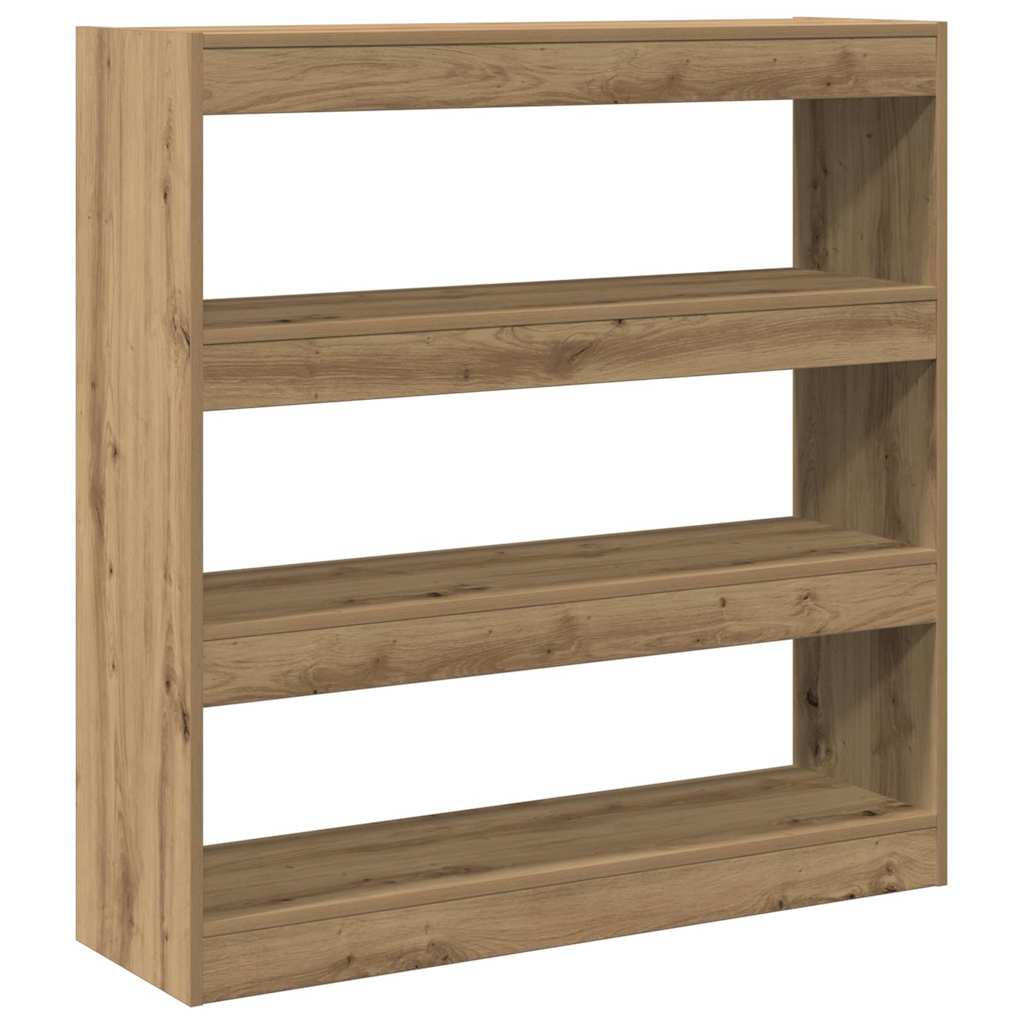 Bogskab 3 Niveauer 100 X 30 X 103 Cm Konstrueret Træ