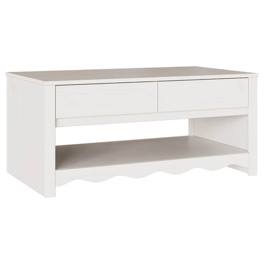 Sofabord Drammen 99 X 55 X 45 Cm Massiv Fyrretræ