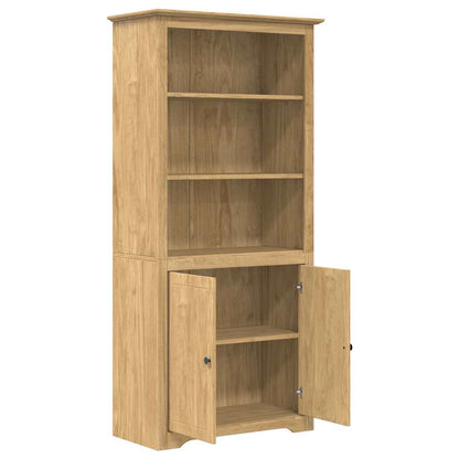 Bogreol Bodo 3 Niveauer 82 X 40 X 173 Cm Konstrueret Træ