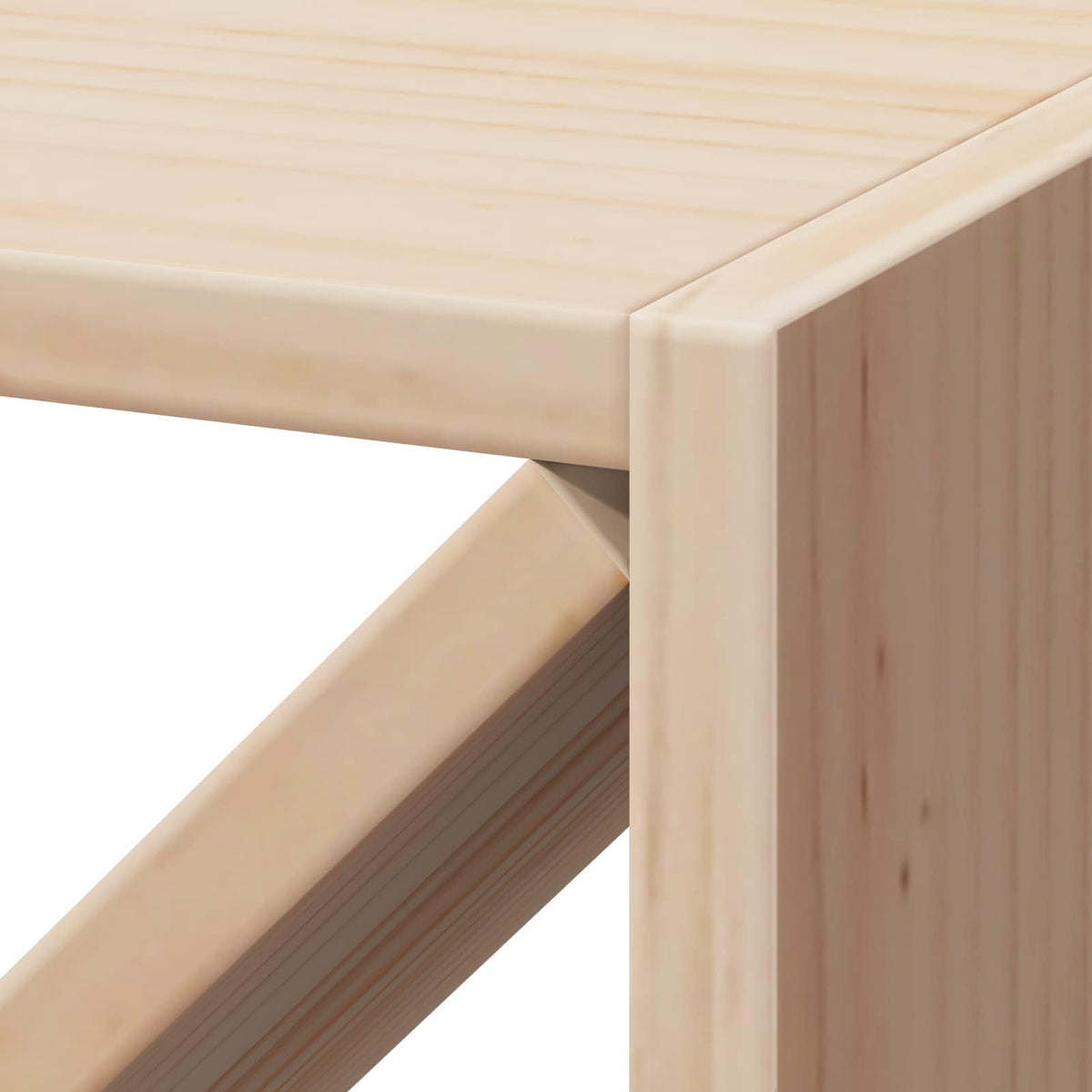 Vinfad 2 Stk. 62 X 25 X 62 Cm Massiv Fyrretræ