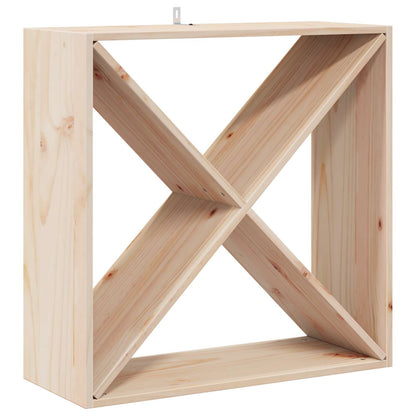 Vinfad 2 Stk. 62 X 25 X 62 Cm Massiv Fyrretræ
