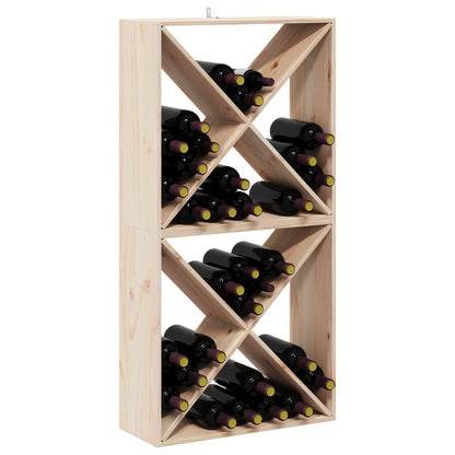 Vinfad 2 Stk. 62 X 25 X 62 Cm Massiv Fyrretræ