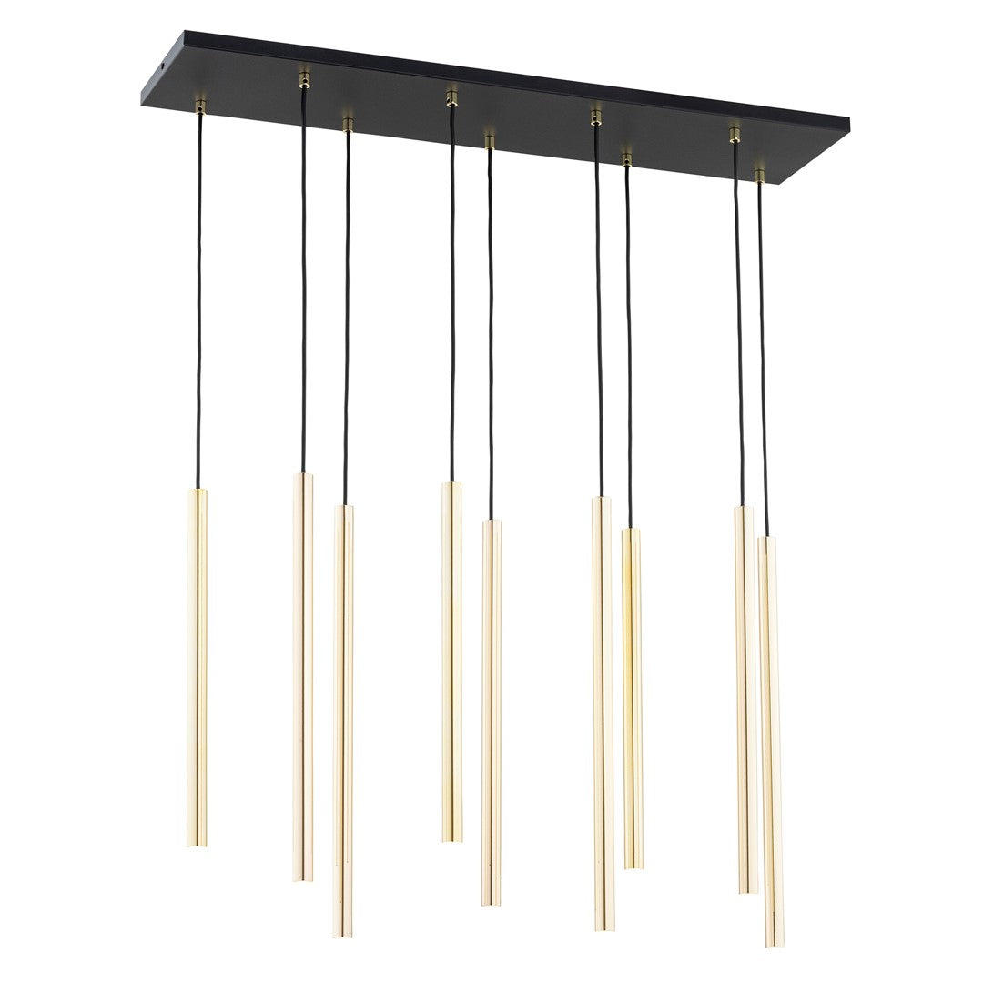 Selter 9 pendellampe guld