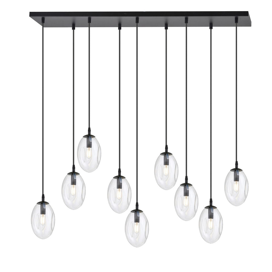Astral 9 pendellampe transparent