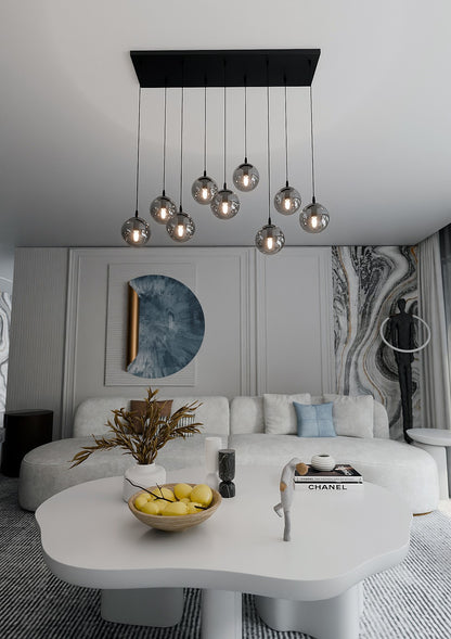 Cosmo 9 pendellampe grafit