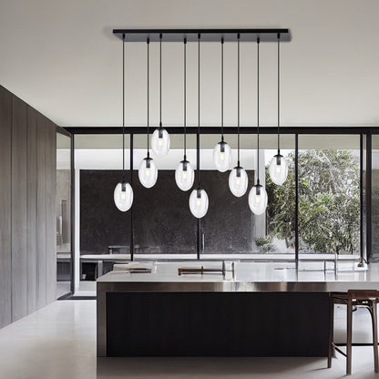 Astral 9 pendant light clear