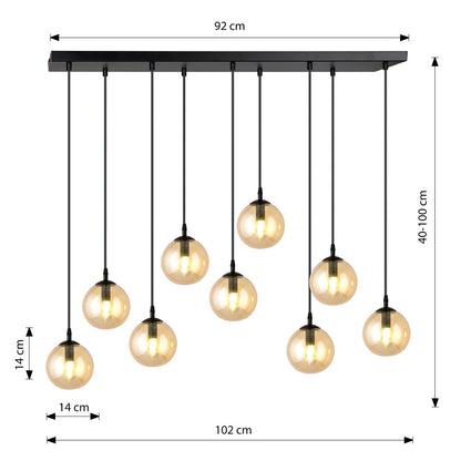Cosmo 9 pendellampe rav