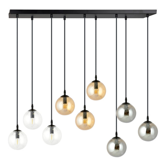 Cosmo 9 pendellampe blå/blandet