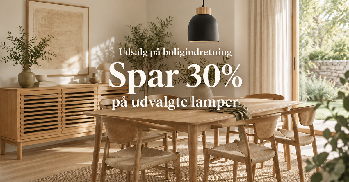 Skandinaviske lamper & møbler