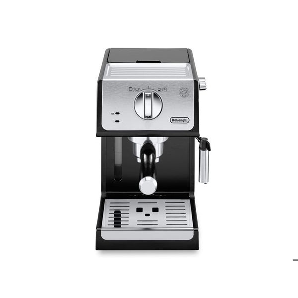 Espressomaskine med pumpe - DELONGHI - ECP33.21.BK - 15 bar - Sort / Sølv