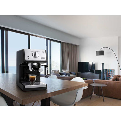 Pump Espresso Machine - DELONGHI - ECP33.21.BK - 15 Bar - Black / Silver