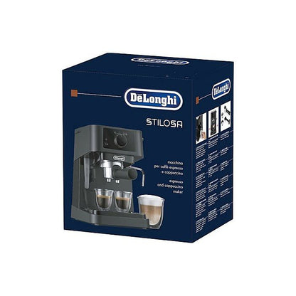 Espressomaskine - DELONGHI - Stilosa EC230.BK - 1100 W - Dampstav - Sort