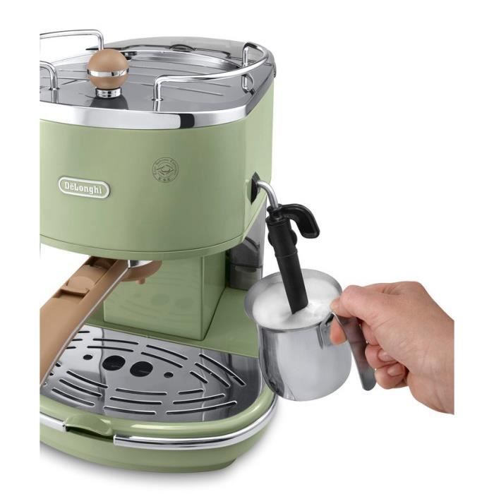DELONGHI ECOV 310.GR Classic Icona Espressomaskine - Grøn