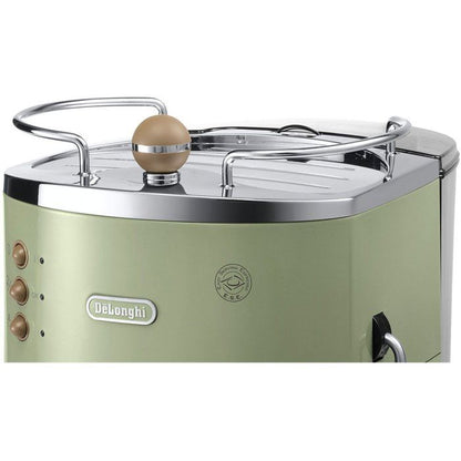 DELONGHI ECOV 310.GR Classic Icona Espressomaskine - Grøn