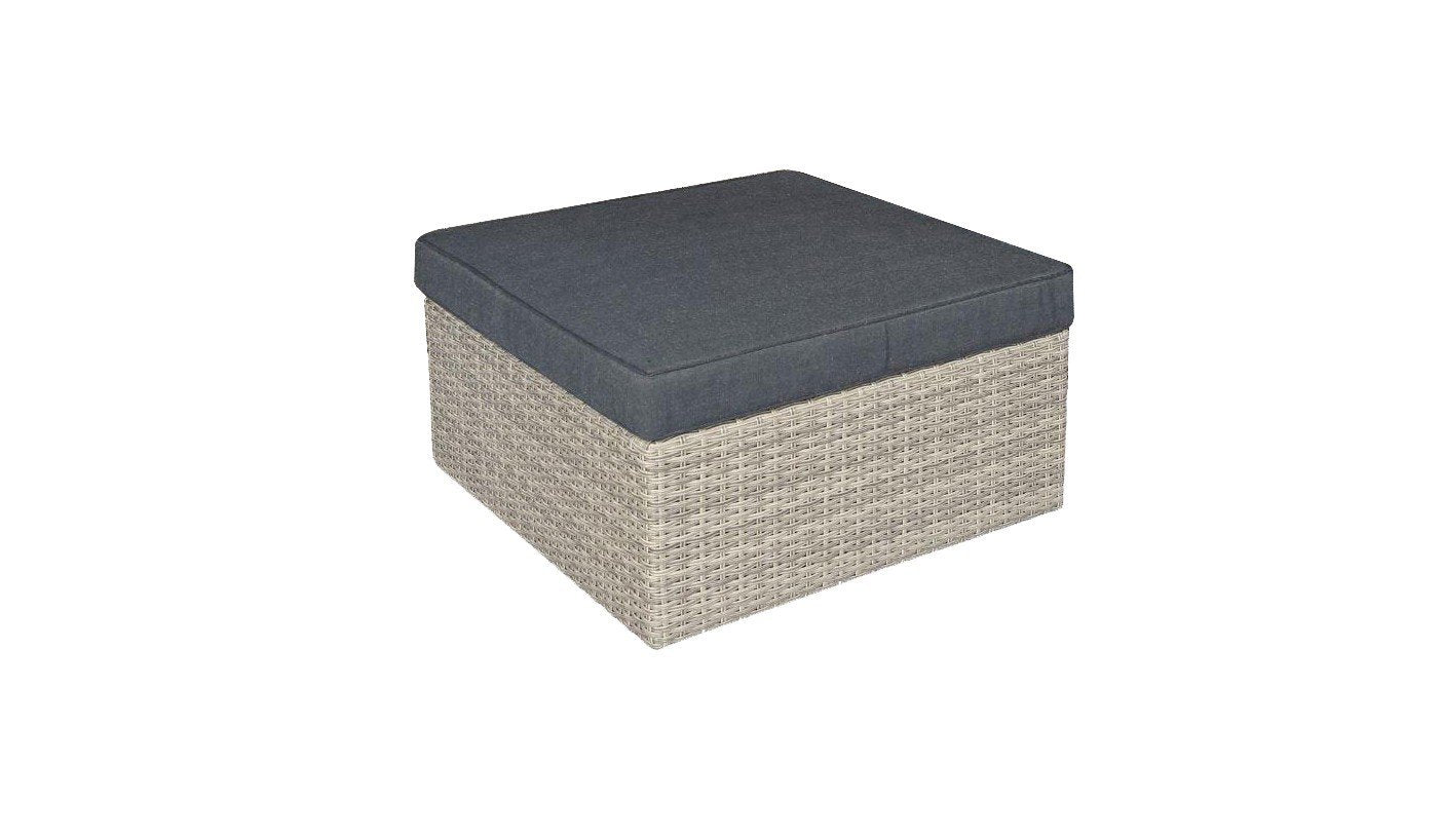 Almadia Modulo Lounge Corner Set - 4 Pieces - Natural Kobo Grey