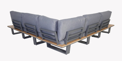 Lota Lounge Corner Set - 3 Pieces - Anthracite