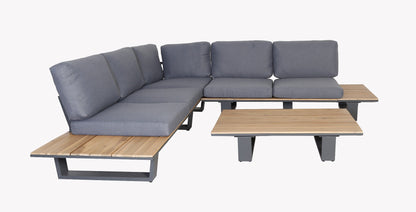 Lota Lounge Corner Set - 3 Pieces - Anthracite