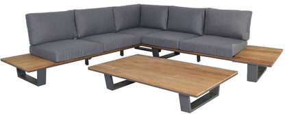 Lota Lounge Corner Set - 3 Pieces - Anthracite