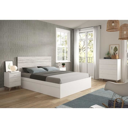 Kommode - Sweet - 4 Skuffer - Hvid - 95 x 77,5 x 40 cm