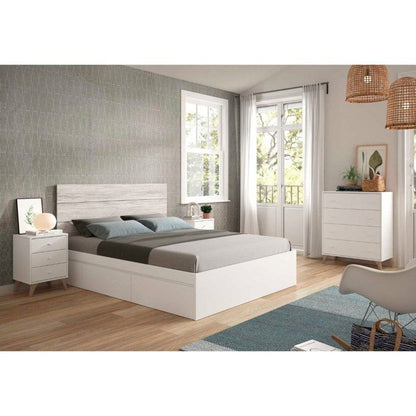 Kommode - Sweet - 4 Skuffer - Hvid - 95 x 77,5 x 40 cm