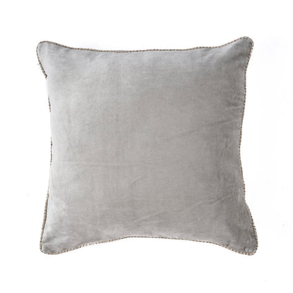 Velvet Crush pudebetræk - grå - 50x50