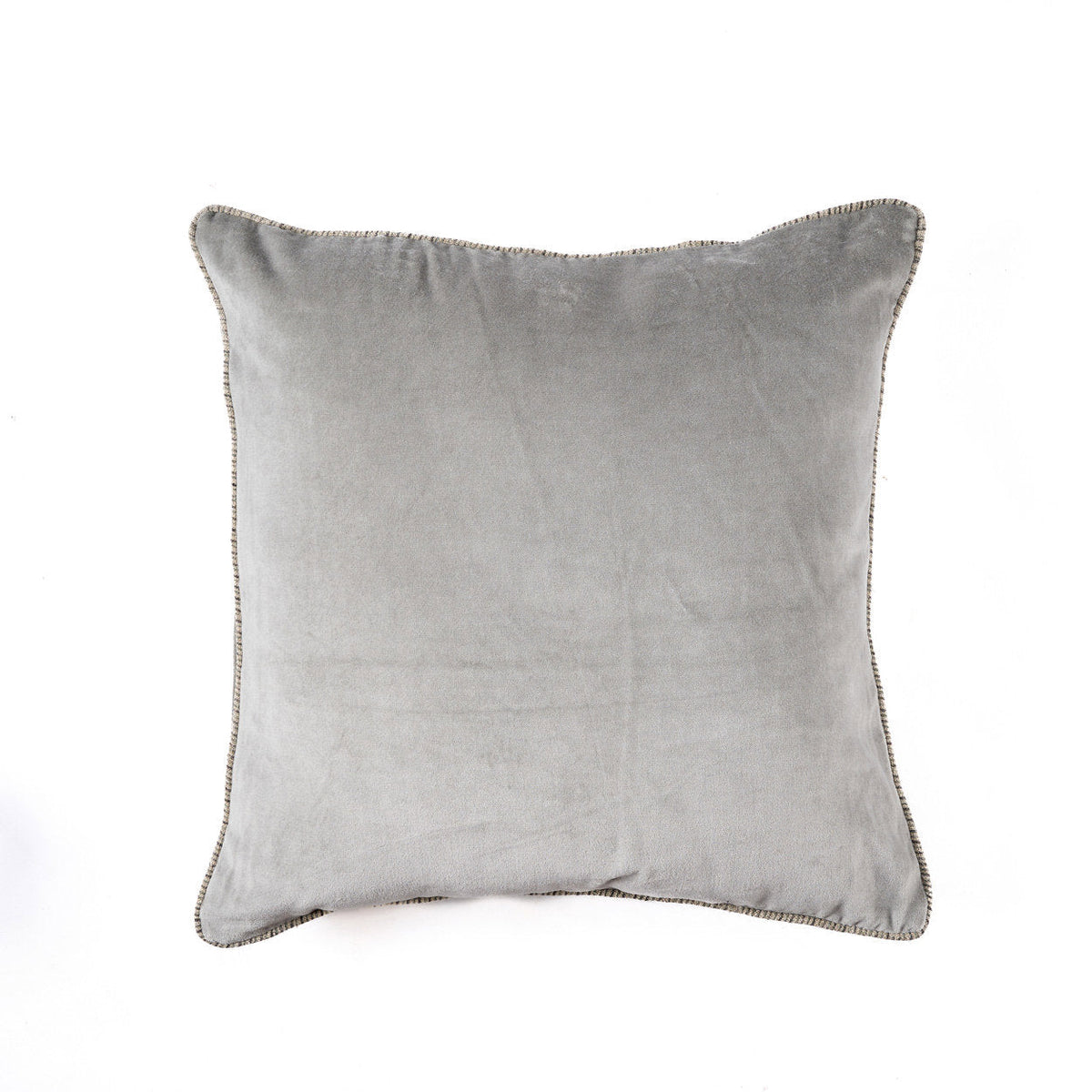 Velvet Crush pudebetræk - grå - 50x50