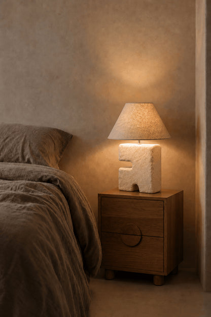 L'Objet Bordlampe - Hvid - M