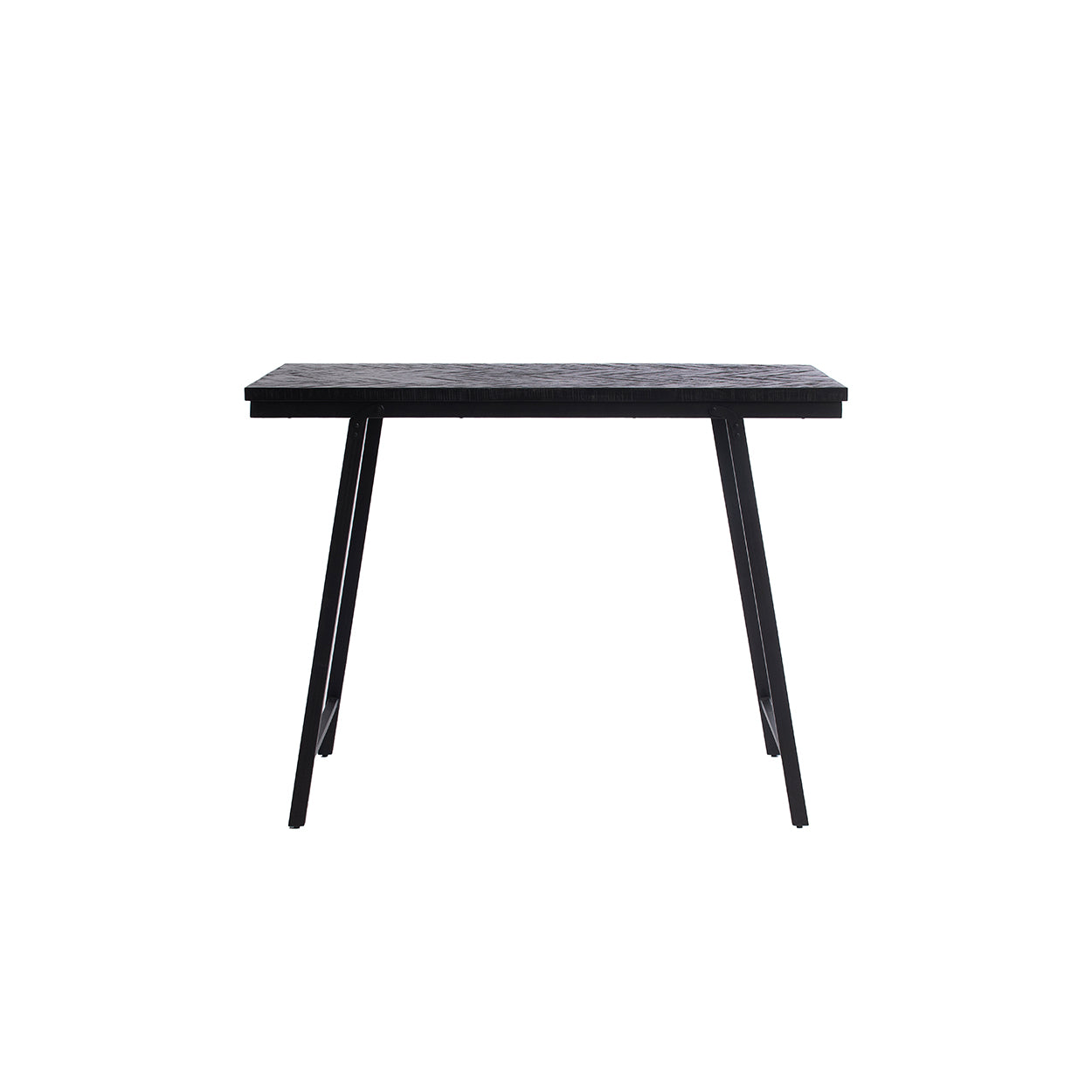 Sildebenshøjbord - Sort - 140 cm