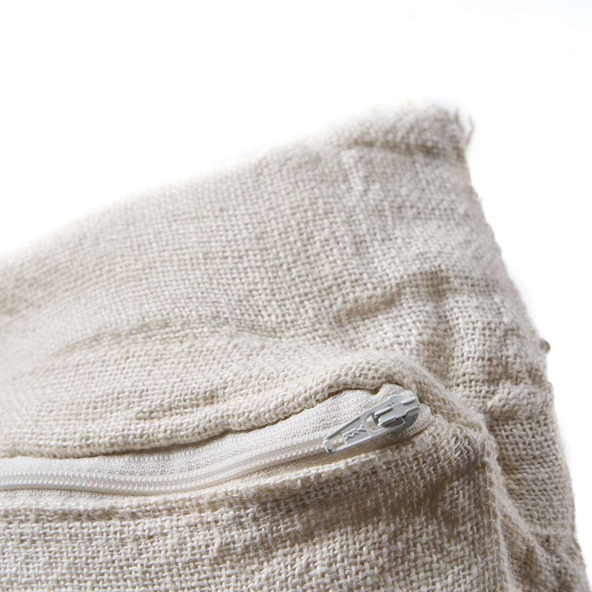 Linen Threads pudebetræk - hvid natur