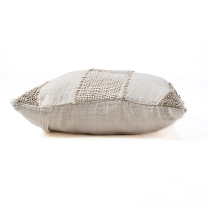 Linen Threads pudebetræk - hvid natur