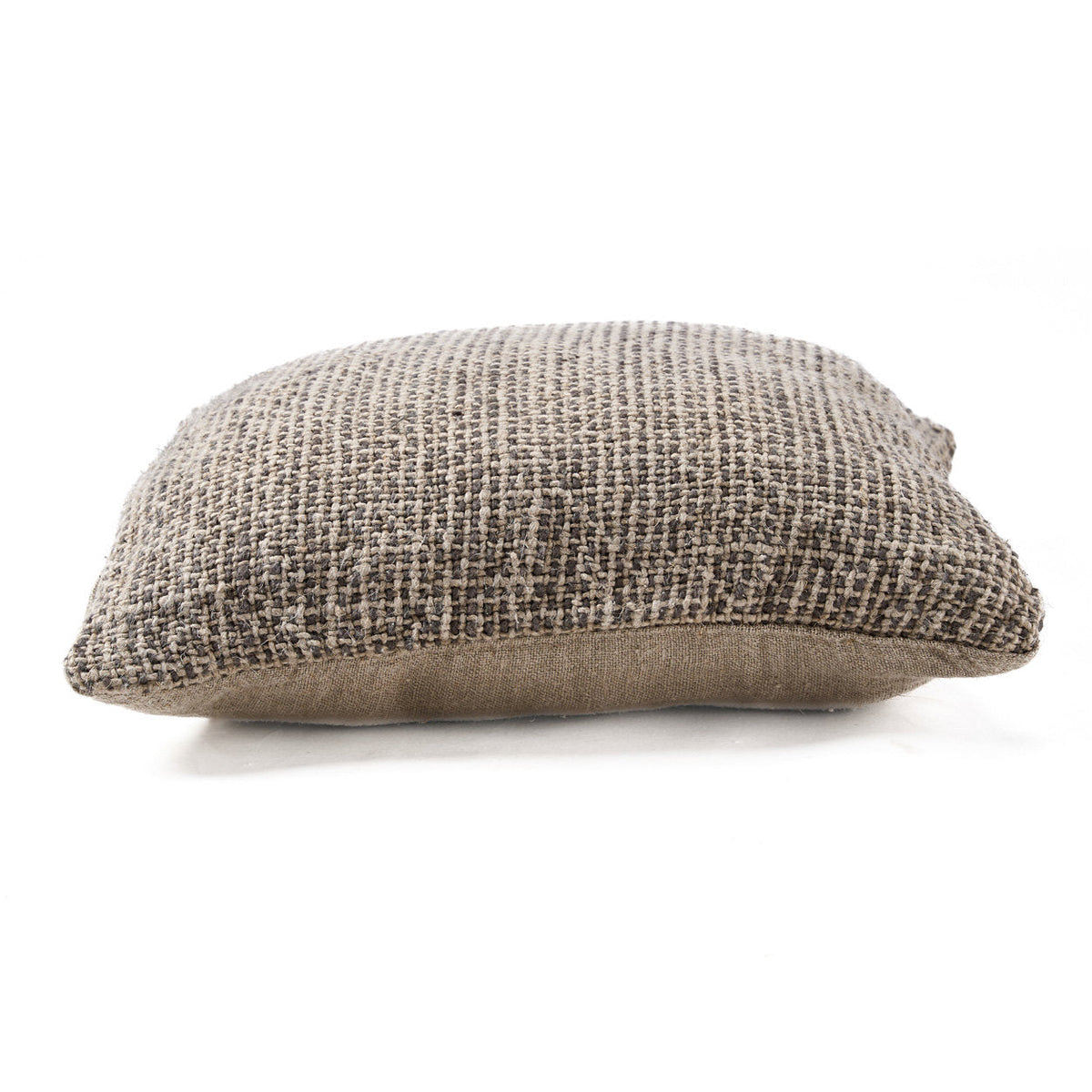 Linen Grain pudebetræk - naturlig sort