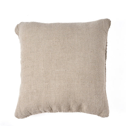 Linen Grain pudebetræk - naturlig sort