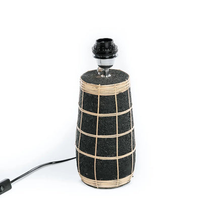 Naxos bordlampe - sort/natur