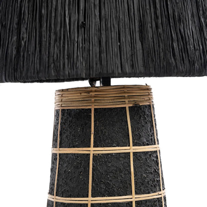Naxos bordlampe - sort/natur