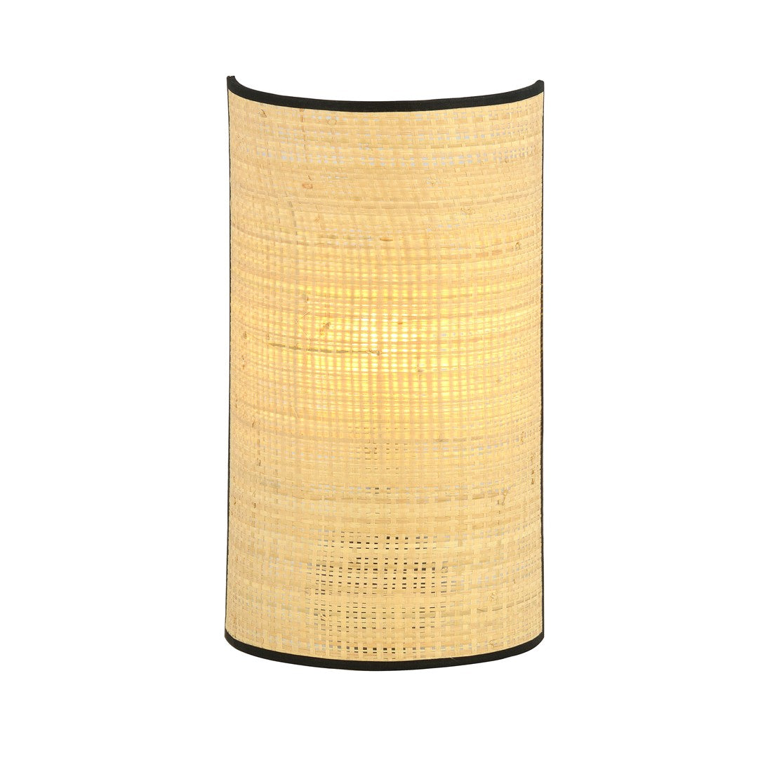 Aston væglampe rattan