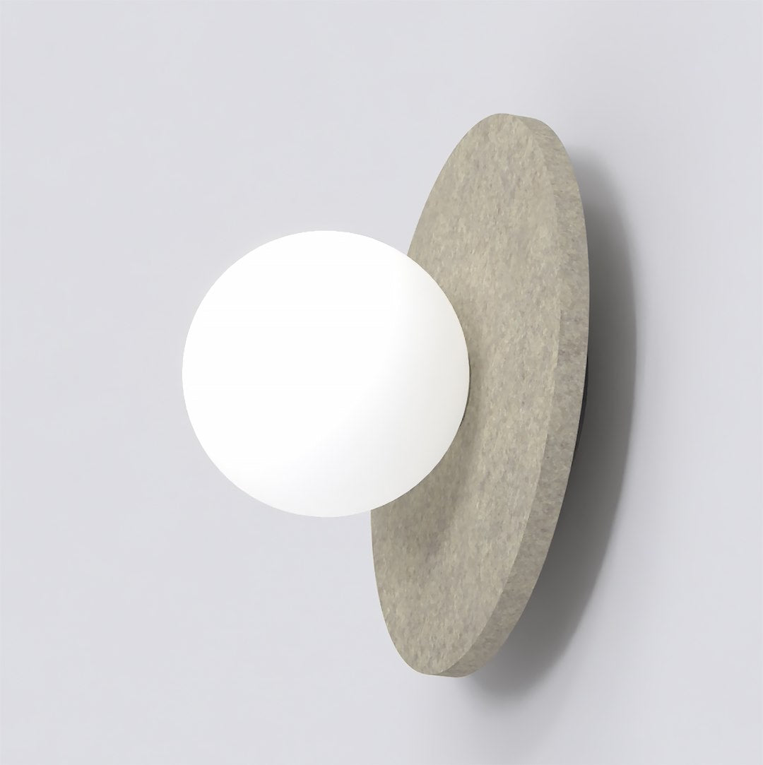 Calma væglampe beige S