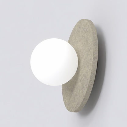Calma væglampe beige S