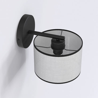 Eco væglampe sort/grå