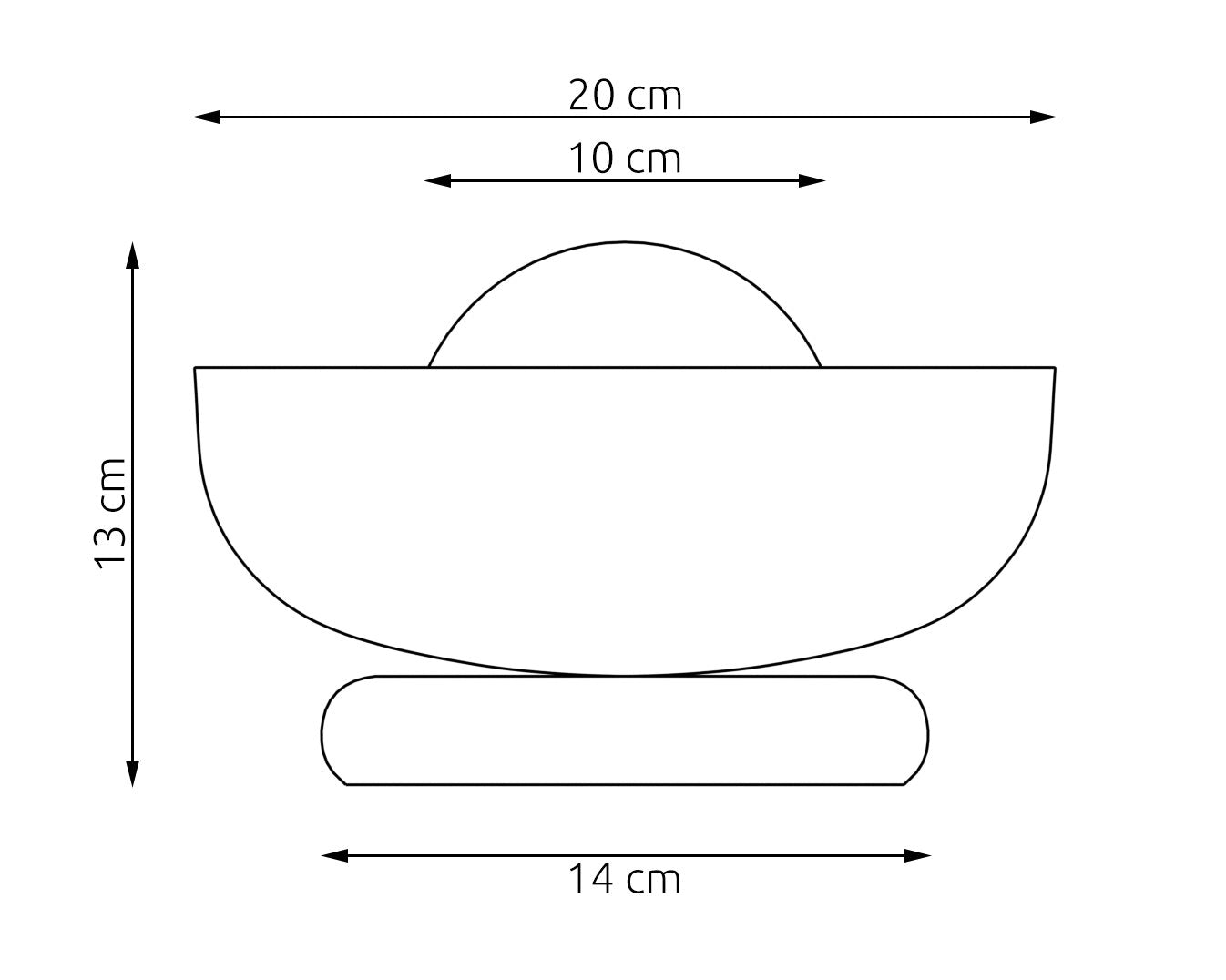 Ozzy væglampe sort