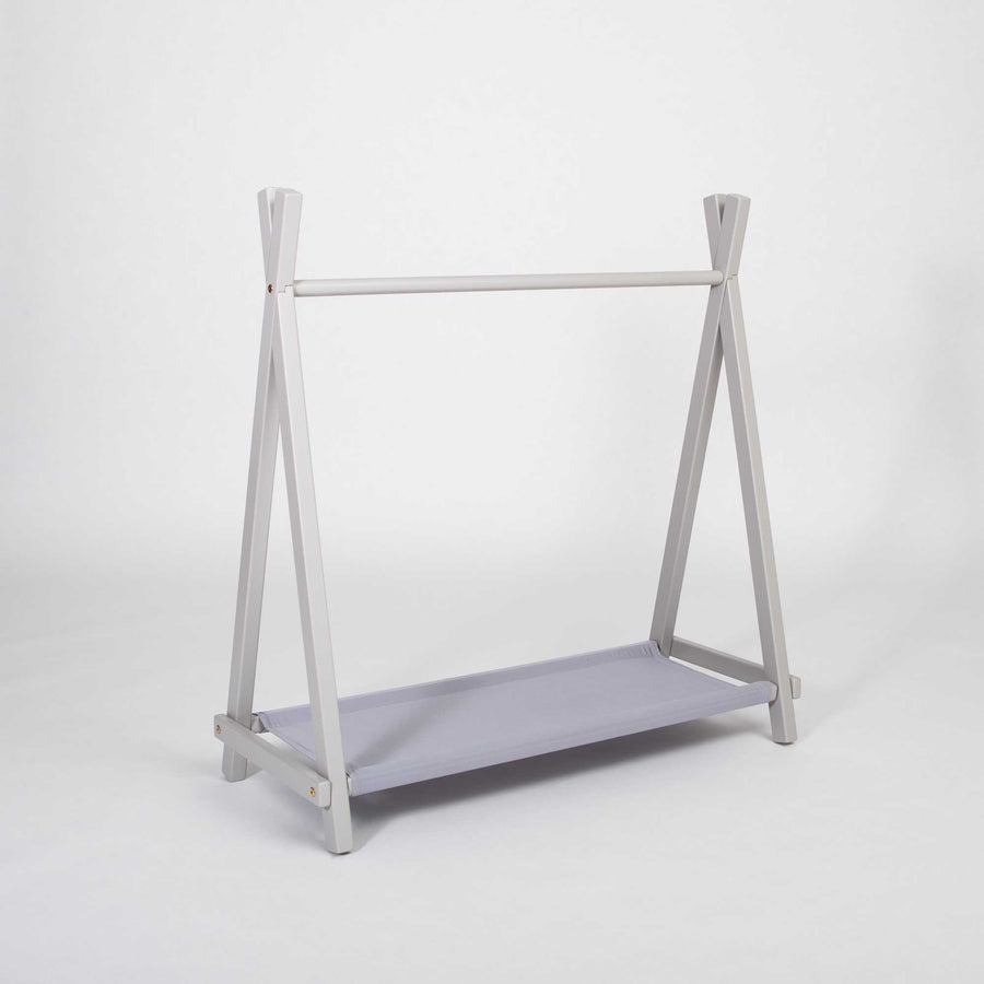 Kids' Clothing Rack with Storage