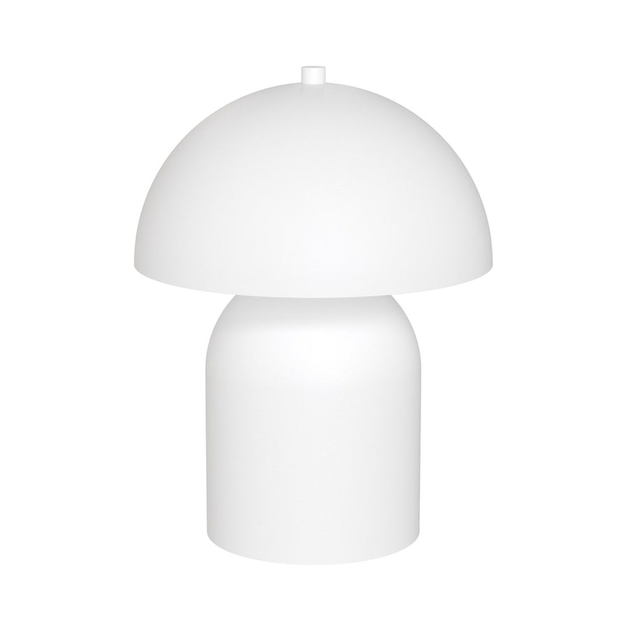 Mush table lamp white