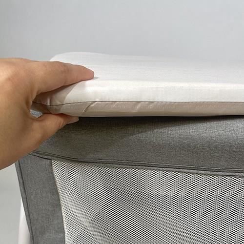 NANIA HILLARY babylift - Fra fødslen - Maksimum 9 kg - 3 cm tyk madras medfølger - Opbevaringsplads under liften