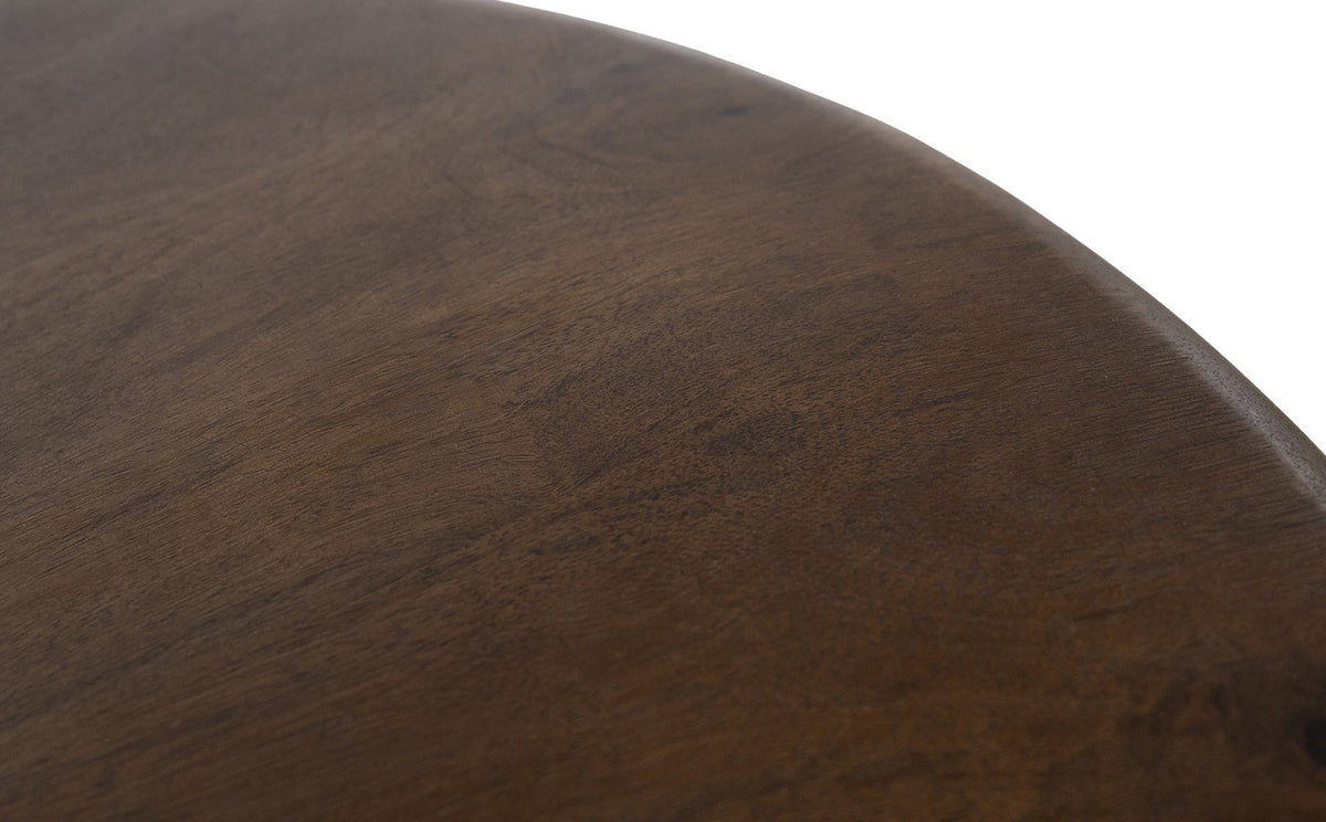 Coffee table Ø60, Mango Brown Walnut