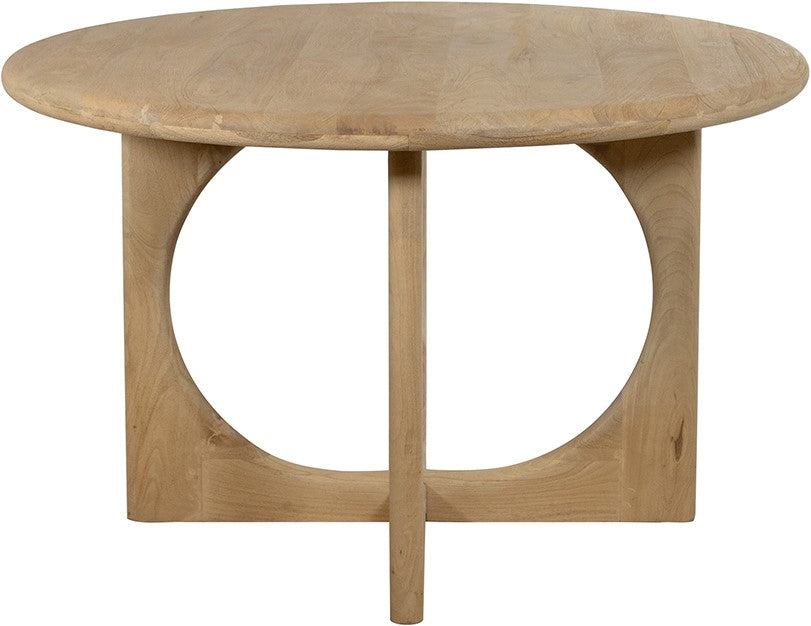 Spisebord Ø130, akacietræ Groovy Naturlig